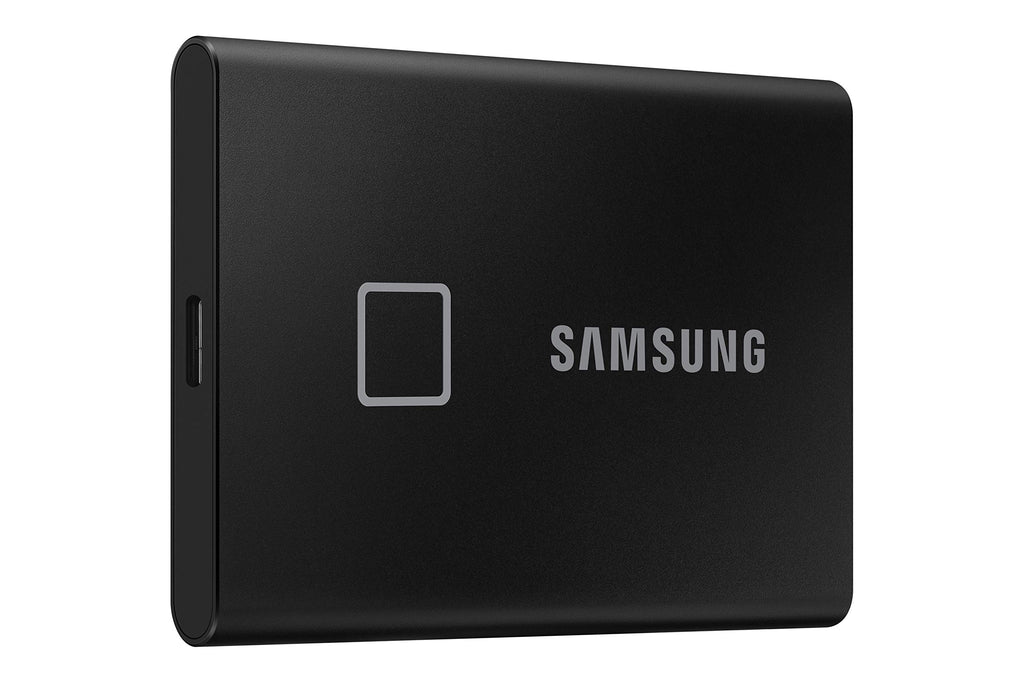 Samsung T7 Touch Portable SSD - 2 TB - USB 3.2 Gen.2 Externe SSD Metallic Black (MU-PC2T0K/WW)