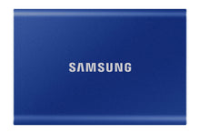 Laden Sie das Bild in den Galerie-Viewer, Samsung T7 Portable SSD - 500 GB - USB 3.2 Gen.2 Externe SSD Indigo Blue (MU-PC500H/WW)