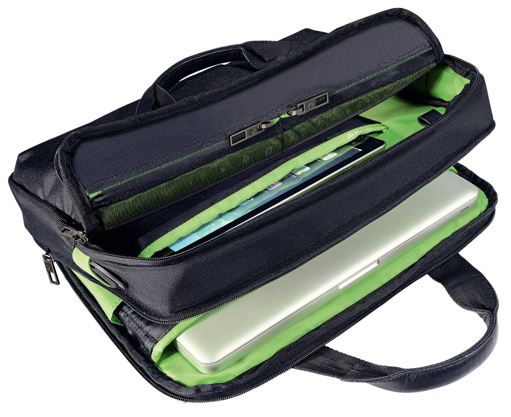 Leitz, Business Laptop-Tasche für 13.3 Zoll Laptop oder Ultrabook, Smart Traveller, Complete, Schwarz, 60390095