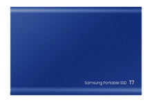 Laden Sie das Bild in den Galerie-Viewer, Samsung T7 Portable SSD - 500 GB - USB 3.2 Gen.2 Externe SSD Indigo Blue (MU-PC500H/WW)