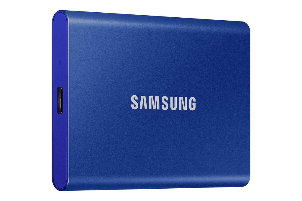 Samsung T7 Portable SSD - 500 GB - USB 3.2 Gen.2 Externe SSD Indigo Blue (MU-PC500H/WW)