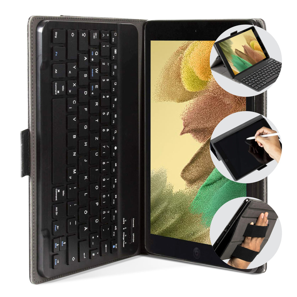 B2Bworkplace Tastatur-Hülle FLEX, Samsung Galaxy Tab A7 Lite, Projektgeschäft Ausführung