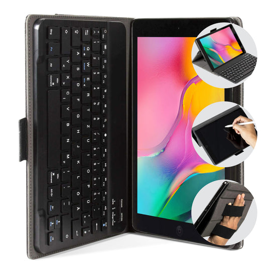 B2Bworkplace Tastatur-Hülle FLEX, Samsung Galaxy Tab A 10.1" (2019), Projektgeschäft Ausführung