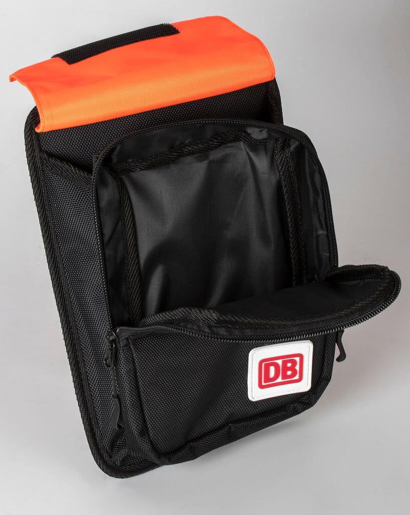 DB Nylon-Tasche 26x18x6cm, schwarz