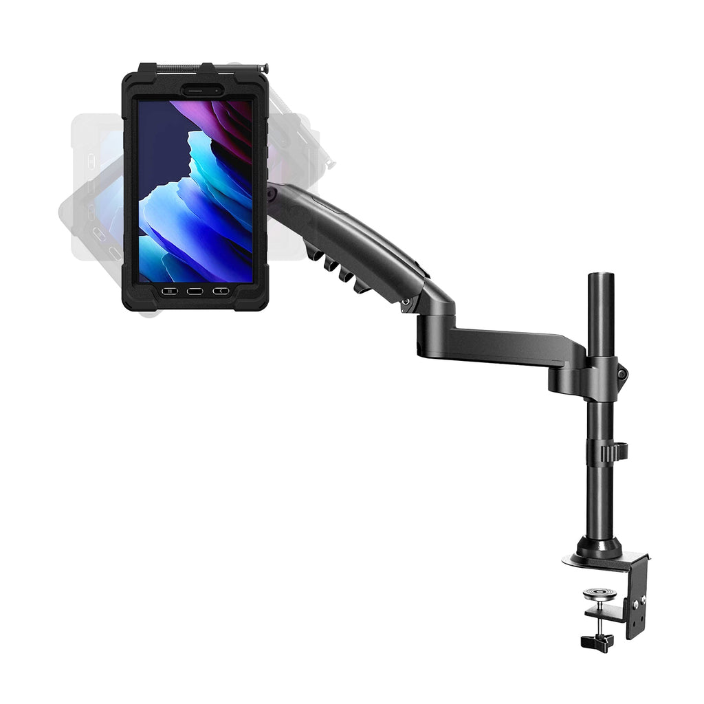 B2Bworkplace Schwenkarm-Halterung 360° Tischbefestigung, Samsung Galaxy Tab Active 3 8", Projektgeschäft Ausführung