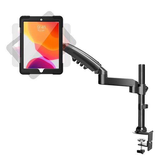 B2Bworkplace Schwenkarm-Halterung 360° Tischbefestigung, Apple iPad 10.2" (8. Generation), Projektgeschäft Ausführung
