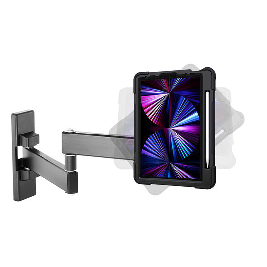 B2Bworkplace Wandhalterung schwenkbar, Apple 11" iPad Pro (3. Generation), Projektgeschäft Ausführung
