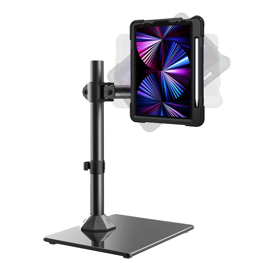 B2Bworkplace Tisch-Ständer höhenverstellbar, Apple 11" iPad Pro (3. Generation), Projektgeschäft Ausführung