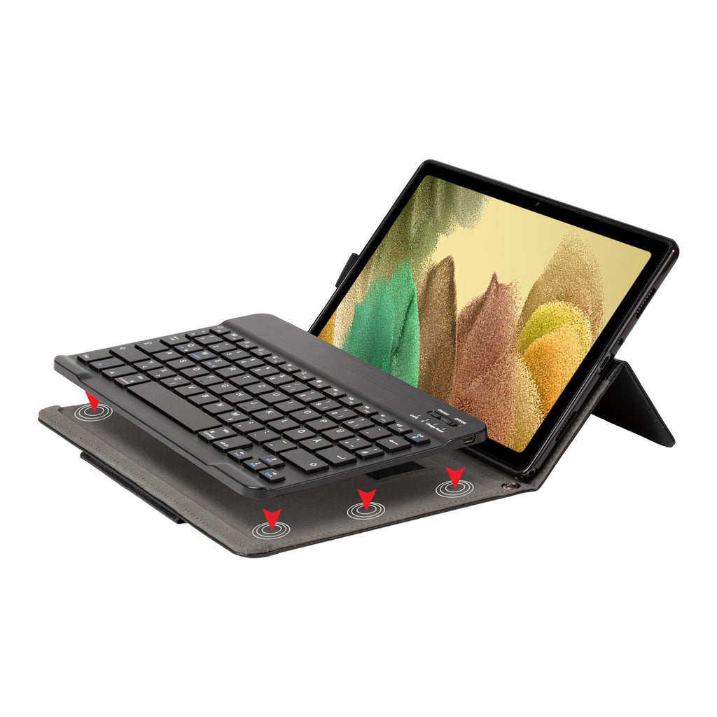 B2Bworkplace Tastatur-Hülle EXCHANGE, Samsung Galaxy Tab A7 Lite, Projektgeschäft Ausführung