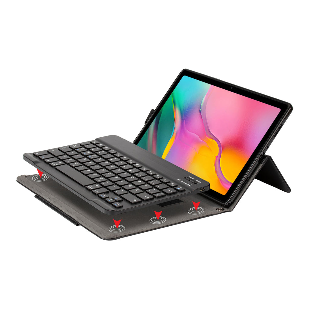 B2Bworkplace Tastatur-Hülle EXCHANGE, Samsung Galaxy Tab A 10.1" (2019), Projektgeschäft Ausführung
