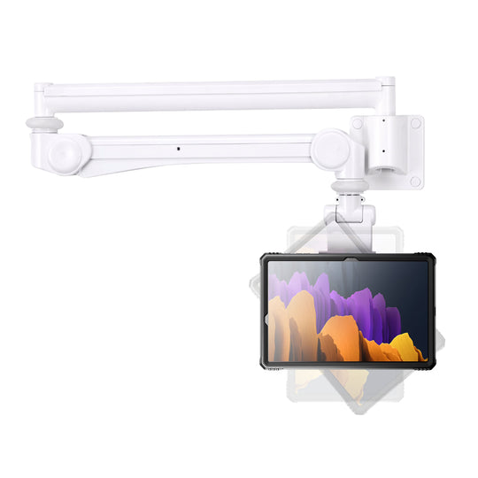 B2Bworkplace Schwenkarm Halterung 180° Wandhalterung, Samsung Galaxy Tab S7+, Projektgeschäft Ausführung